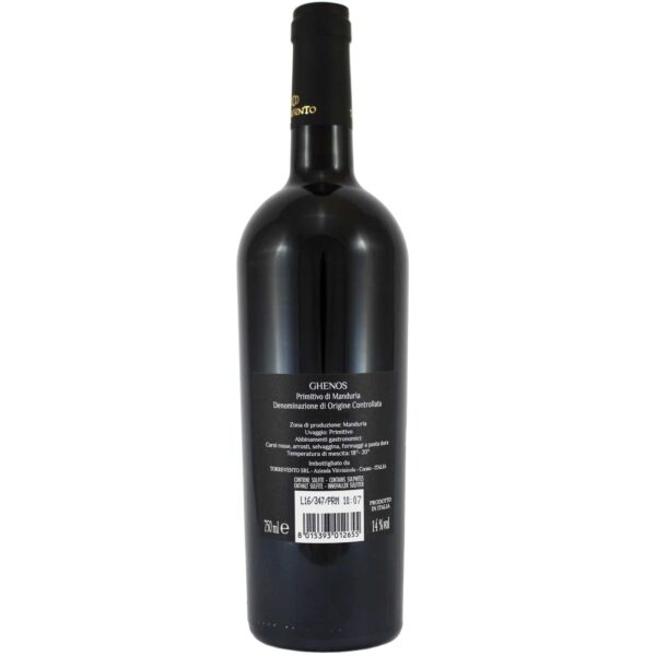 Ghenos Primitivo di Manduria Torrevento 75 cl.